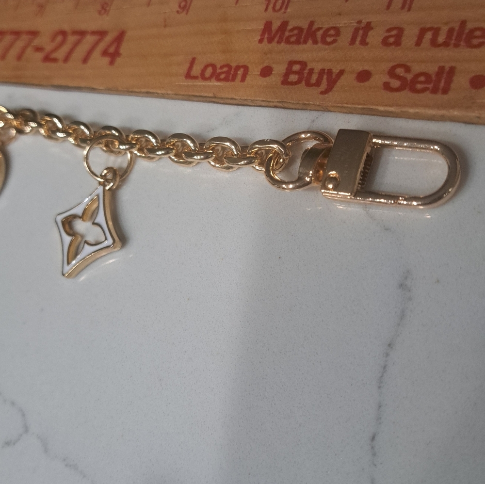L.V.Style Large Purse Charm - Picture 3 of 3